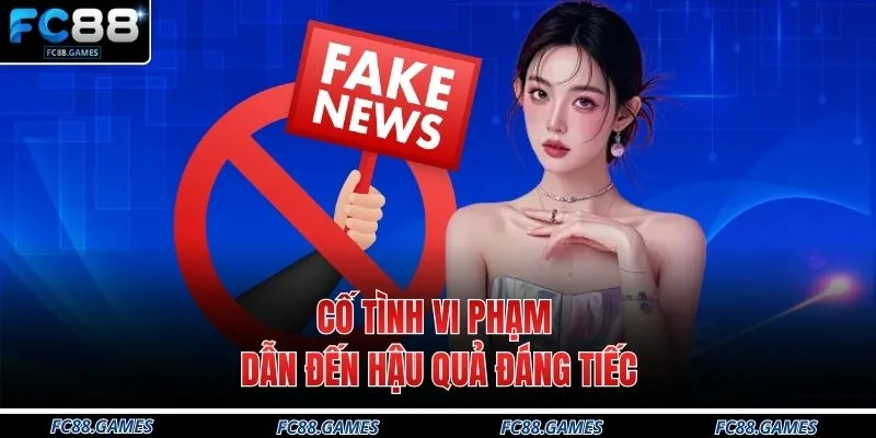Cố tình vi phạm dẫn đến hậu quả đáng tiếc
