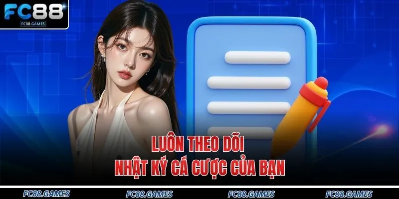 Luôn theo dõi nhật ký cá cược của bạn