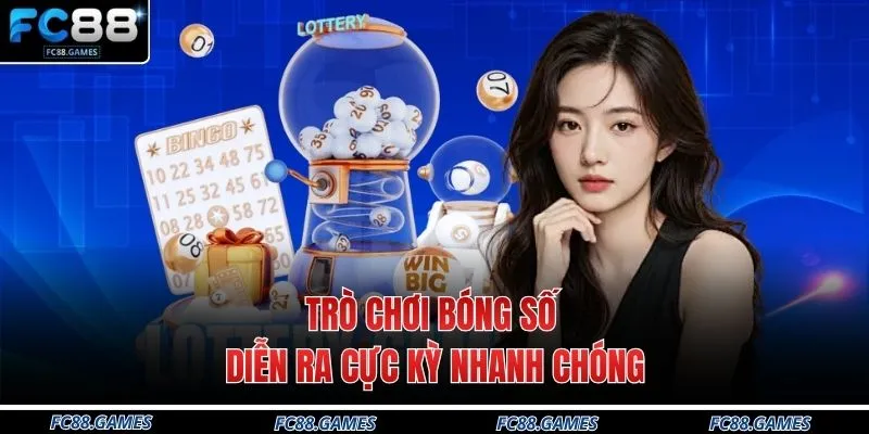Trò chơi bóng số diễn ra cực kỳ nhanh chóng